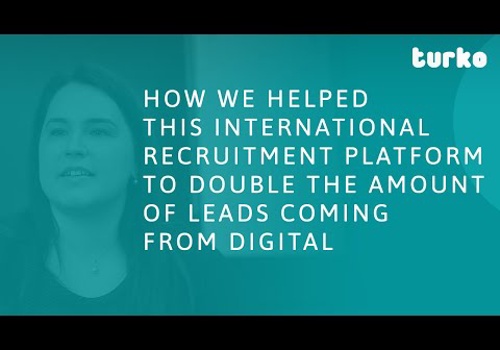 Other Digital Marketing Package Example: +108% in conv rate increase for this talent firm