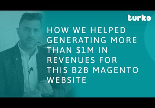 Content Marketing Package Example: 1M$ in online revenues for this B2B ecommerce