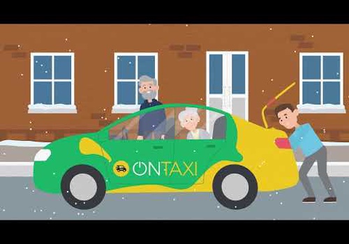 Video Production Package Example: New Year's advertising OnTAXI