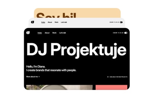 Branding Package Example: DJ projektuje