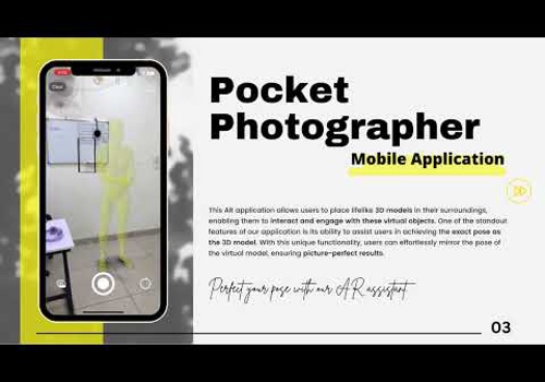 Mobile App Development Package Example: Pocket Photographer(Augumented Reality App)
