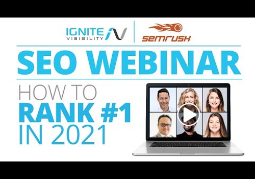 Search Engine Optimization Package Example: New SEO Webinar, How To Rank #1 In 2021