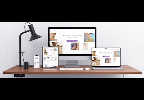 Web Design Package Example: Diamond Stars NY: Crafting a Dazzling Online Prese