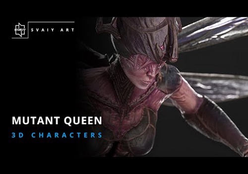 Video Production Package Example: Mutant Queen | 3D Character