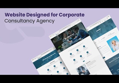 Web Development Package Example: Website Developed for Consultancy Service Provider