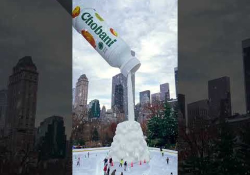 Content Marketing Package Example: VFX video for Chobani