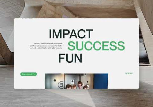 Web Design Package Example: Website for Global IT Software Development Company