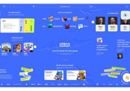 Web Design Package Example: Solid Bash  — gamedev studio creative website