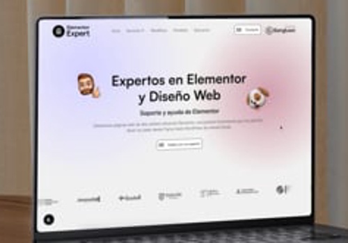 Web Design Package Example: UX Web Design for Elementor Experts Platform