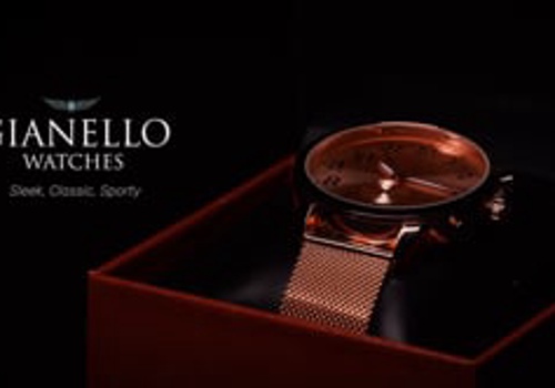 Video Production Package Example: Watch Commercial for Gianello Watches