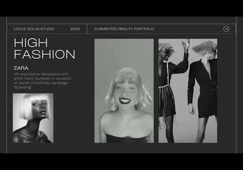 Advertising Package Example: ZARA - Sparkling