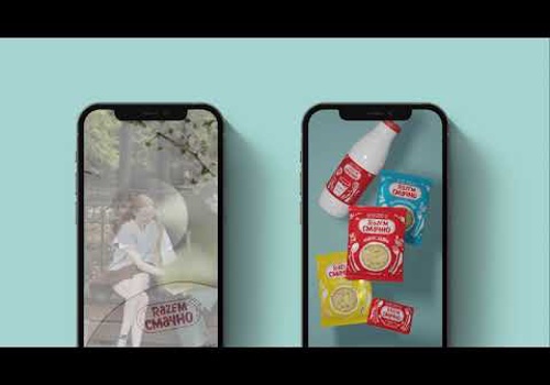 Marketing Strategy Package Example: New cheese and milk brand "Razem смачно"