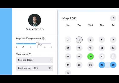 Custom Software Development Package Example: Common Surface - Web app for managing hybrid work