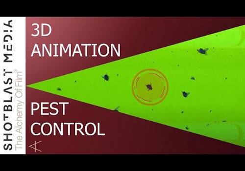Video Production Package Example: 3D Animated Product Video For Pest Control Company