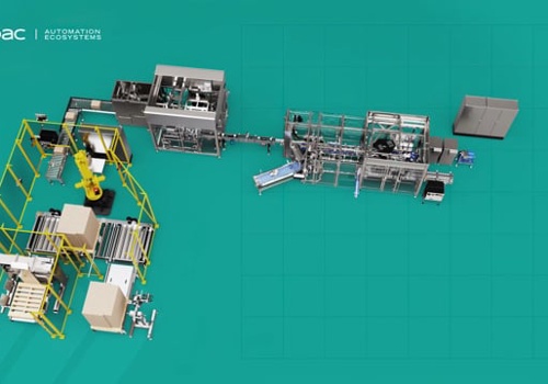 Video Production Package Example: 3D Simulation of Automated Packaging Machine