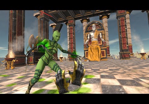 AR/VR Development Package Example: Immortal Fight VR