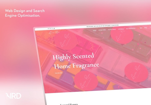 Search Engine Optimization Package Example: Lucia Rose - Website Design & SEO