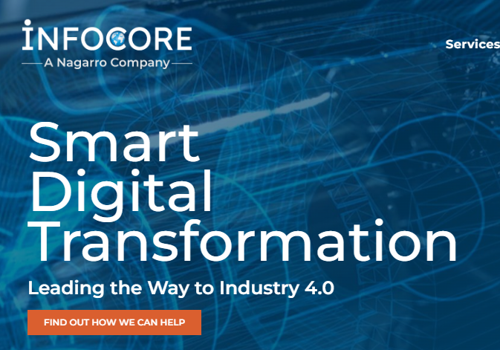 Branding Package Example: Infocore: Engineering & Manufacturing Software Sol