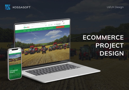 Web Design Package Example: VerhAgro Marketplace Redesign | UX/UI
