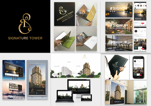 Branding Package Example: Luxury Residential Project Brochure