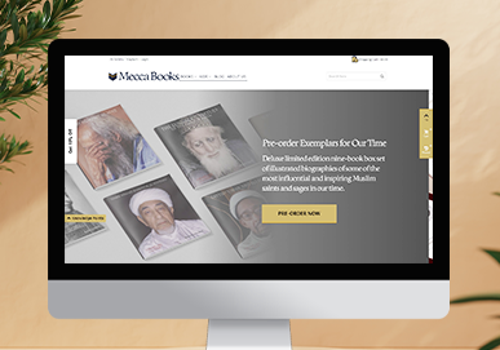 Web Design Package Example: Mecca Books-A Leading Islamic Book Shop