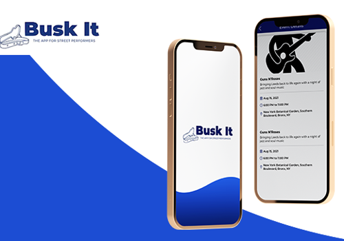 Mobile App Development Package Example: Busk-It