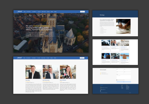 Web Design Package Example: Henham Strategy - Strategic Consultancy