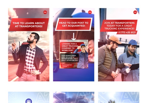 Branding Package Example: BrandBook A7 Transporters