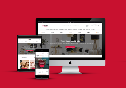 Web Development Package Example: yakut store