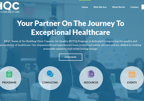 Branding Package Example: Institute for High Quality Care