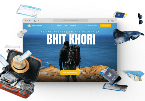 Branding Package Example: Branding & Marketing of the best Travel agency