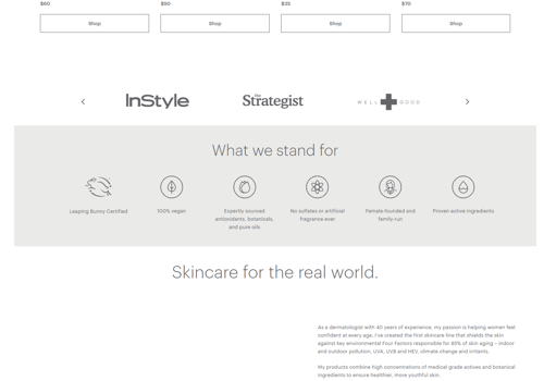 E-Commerce Development Package Example: Dr. Loretta