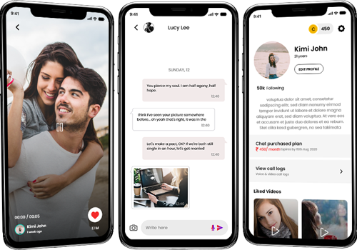 Mobile App Development Package Example: DreamG Mobile Application
