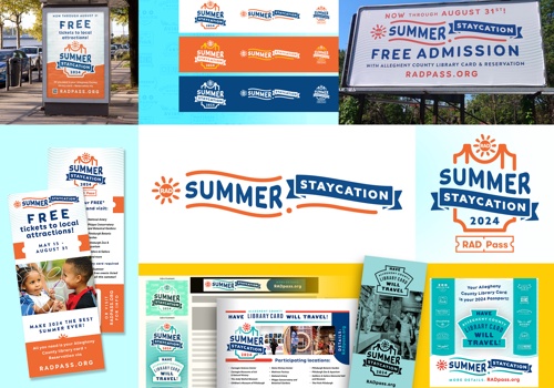 Branding Package Example: RAD Summer Staycation Event
