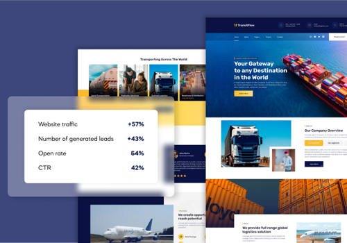 Sales Outsourcing Package Example: Lead Generation for Logistics company
