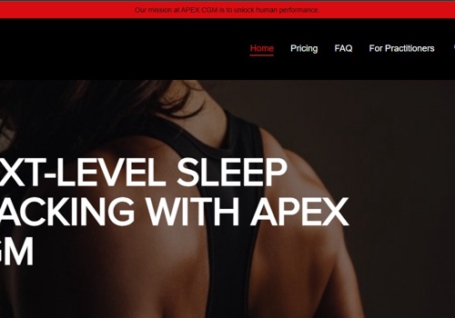 Web Design Package Example: Apex Cgm