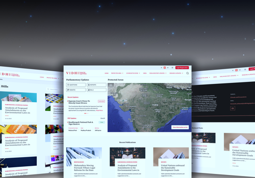 Branding Package Example: Vidhi Legal - Web App Development