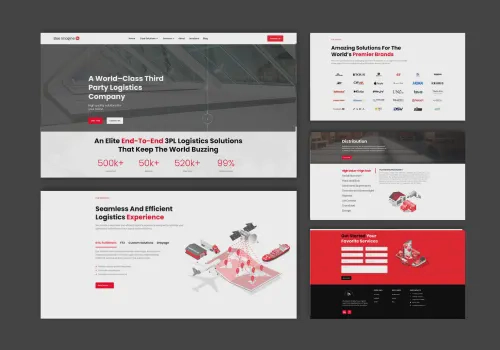 Branding Package Example: Bee Imagine - Elite Logistics