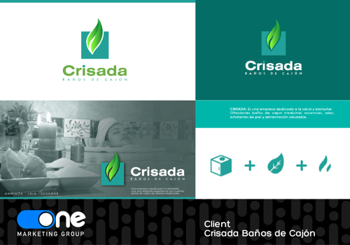 Branding Package Example: Brand Manual_Crisada Baños de Cajon