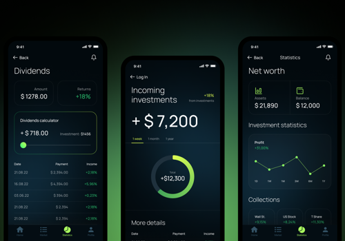 Mobile App Development Package Example: Investment Tracking and Analysis App