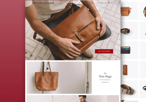 E-Commerce Development Package Example: WP Standard