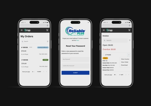 E-Commerce Development Package Example: Lubetech