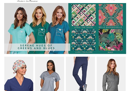 E-Commerce Development Package Example: Blue Sky Scrubs