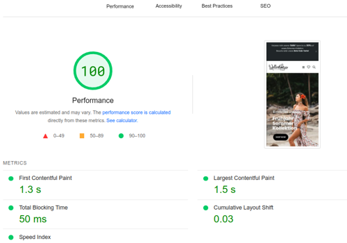 Search Engine Optimization Package Example: Speed Optimization