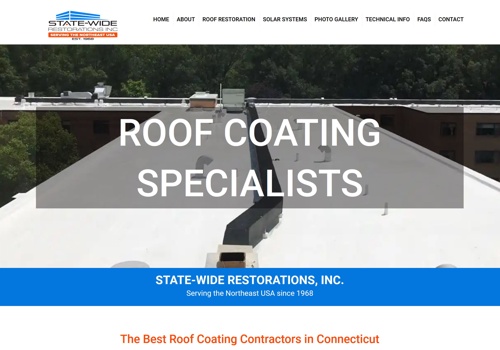 Search Engine Optimization Package Example: Roof Coatin SEO in CT