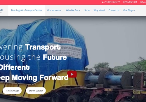 Custom Software Development Package Example: Inland App- App to update the details of logistic