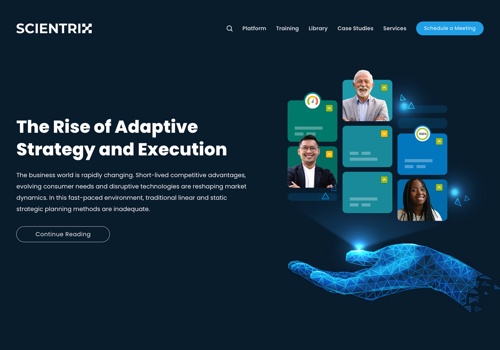 Search Engine Optimization Package Example: Geeklab Positions Scientrix Website for Success