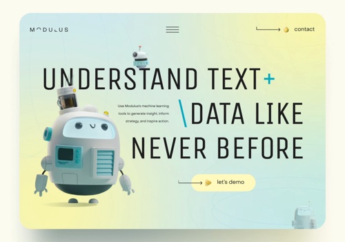 Web Development Package Example: Website Design for Machine Learning Project