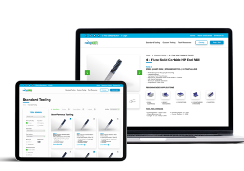 Web Design Package Example: Nexgen Tooling eCommerce Website Redesign
