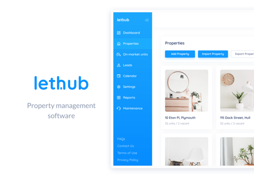 Web Development Package Example: AI-powered property management software
